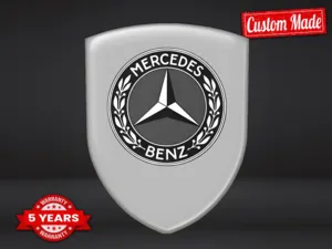 Mercedes Autocollants Pare-Chocs Résistants Qualité Universel